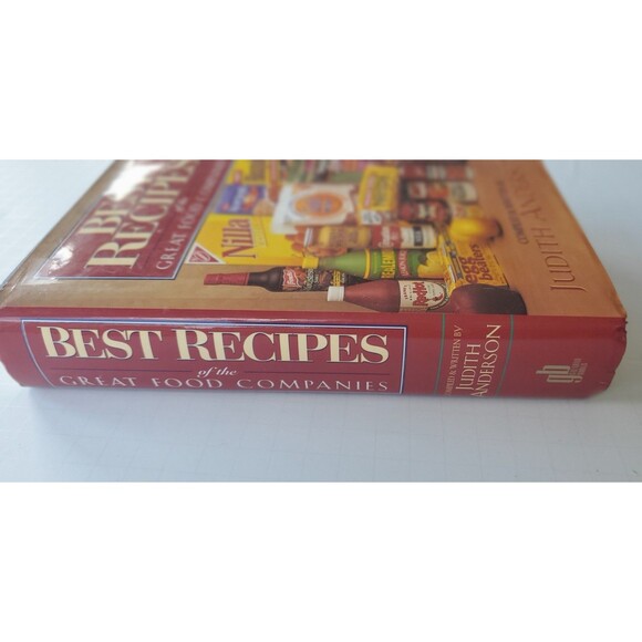 Best Recipes of the Great Food Companies Hardcover Vintage Cookbook 1990s Book - Picture 2 of 11